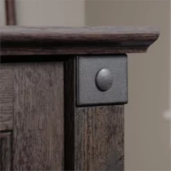 Sauder Carson Forge Engineered Wood Computer Desk In Washington Cherry -CYMAX Sales 1712007 16 L 1