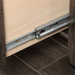 Sauder Carson Forge Engineered Wood Computer Desk In Coffee Oak 33 Sauder Carson Forge Engineered Wood Computer Desk In Coffee Oak -CYMAX Sales 1712007 20 L