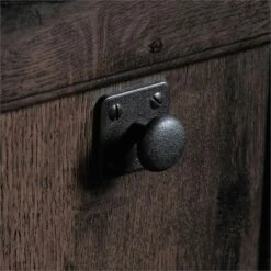 Sauder Carson Forge Engineered Wood Computer Desk In Coffee Oak 36 Sauder Carson Forge Engineered Wood Computer Desk In Coffee Oak -CYMAX Sales 1712007 23 L