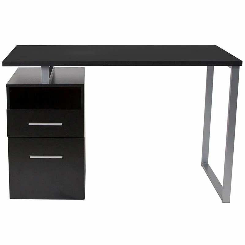 Flash Furniture Harwood Wooden Writing Desk In Light Ash 12 Flash Furniture Harwood Wooden Writing Desk In Light Ash - Image 10