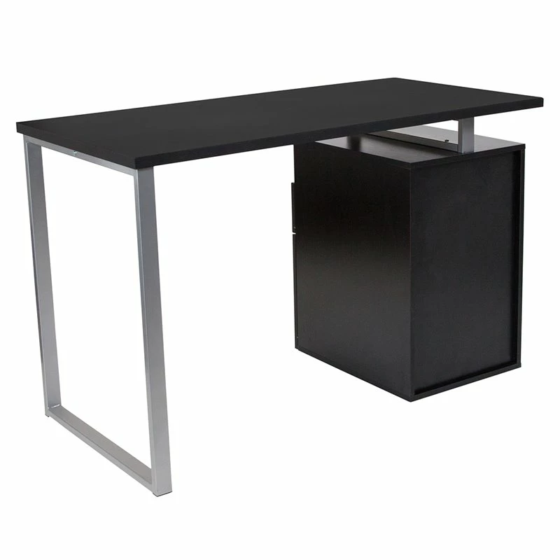 Flash Furniture Harwood Wooden Writing Desk In Light Ash 13 Flash Furniture Harwood Wooden Writing Desk In Light Ash - Image 11