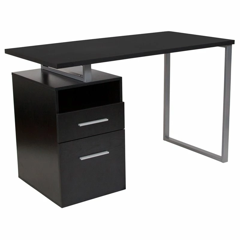 Flash Furniture Harwood Wooden Writing Desk In Light Ash 10 Flash Furniture Harwood Wooden Writing Desk In Light Ash - Image 8