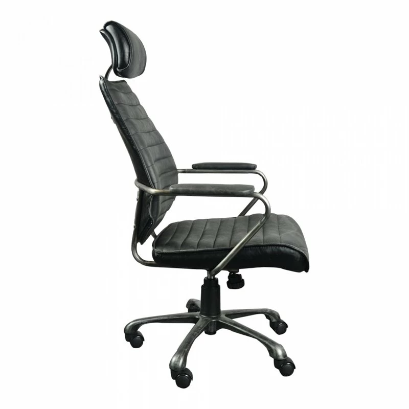 Executive Swivel Office Chair Cigare Tan Leather 11 Executive Swivel Office Chair Cigare Tan Leather - Image 9