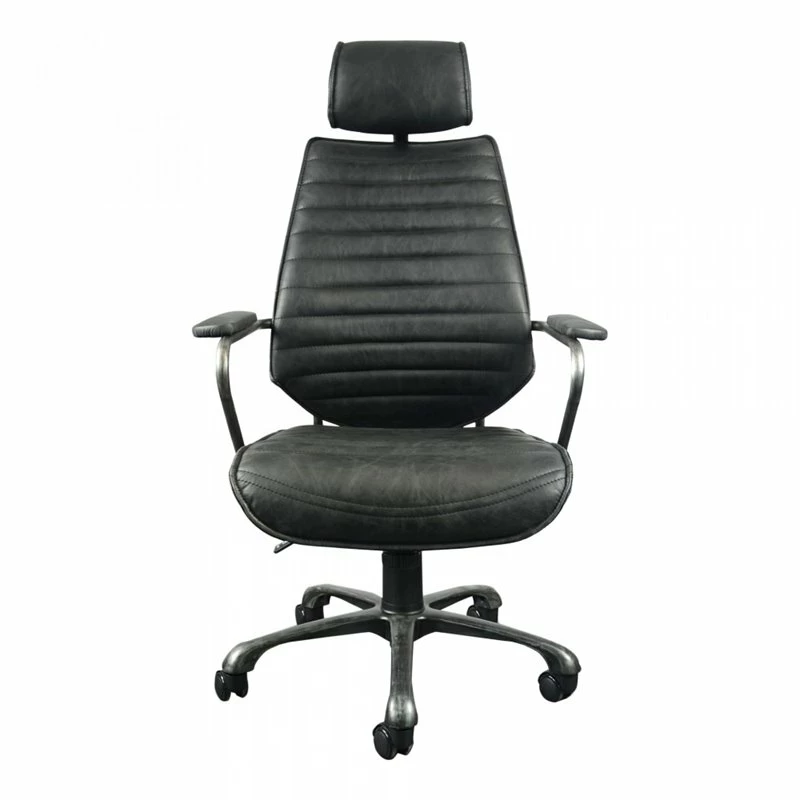 Executive Swivel Office Chair Cigare Tan Leather 13 Executive Swivel Office Chair Cigare Tan Leather - Image 11