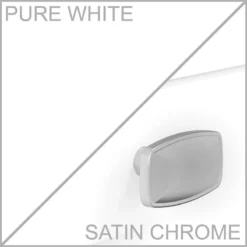 Bush Furniture Broadview Computer Desk With Drawers In Pure White -CYMAX Sales 1767263 6 L