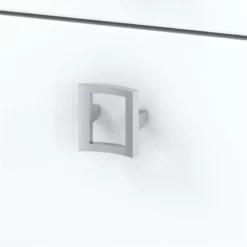 Echo By Kathy Ireland Bow Front Desk With Mobile File In White - Engineered Wood -CYMAX Sales 1768083 2 L