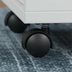 Bush Business Furniture Method By Kathy Ireland 60" Table Desk With File Cabinet In White 14 Bush Business Furniture Method By Kathy Ireland 60" Table Desk With File Cabinet In White -CYMAX Sales 1768123 5 L