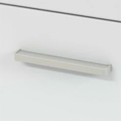 Bush Business Furniture Method By Kathy Ireland 72" Table Desk With File Cabinet In White -CYMAX Sales 1768135 3 L