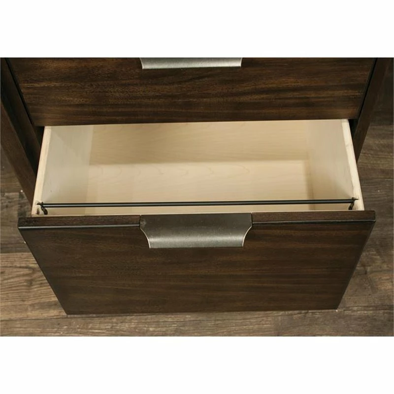 Riverside Furniture Perspectives 56" Wood Computer Desk In Ebonized Acacia Black 20 Riverside Furniture Perspectives 56" Wood Computer Desk In Ebonized Acacia Black - Image 18