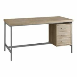 Scranton & Co 60" Engineered Wood Home Office Computer Desk In Natural