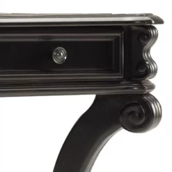 Beaumont Lane Wood 66" Writing Desk In Chocolate -CYMAX Sales 1803454 3 L