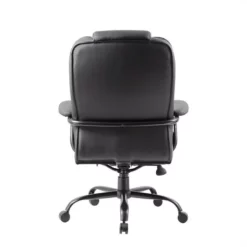 Scranton & Co Faux Leather Heavy Duty Executive Office Chair In Black 7 Scranton & Co Faux Leather Heavy Duty Executive Office Chair In Black -CYMAX Sales 1805090 5 L