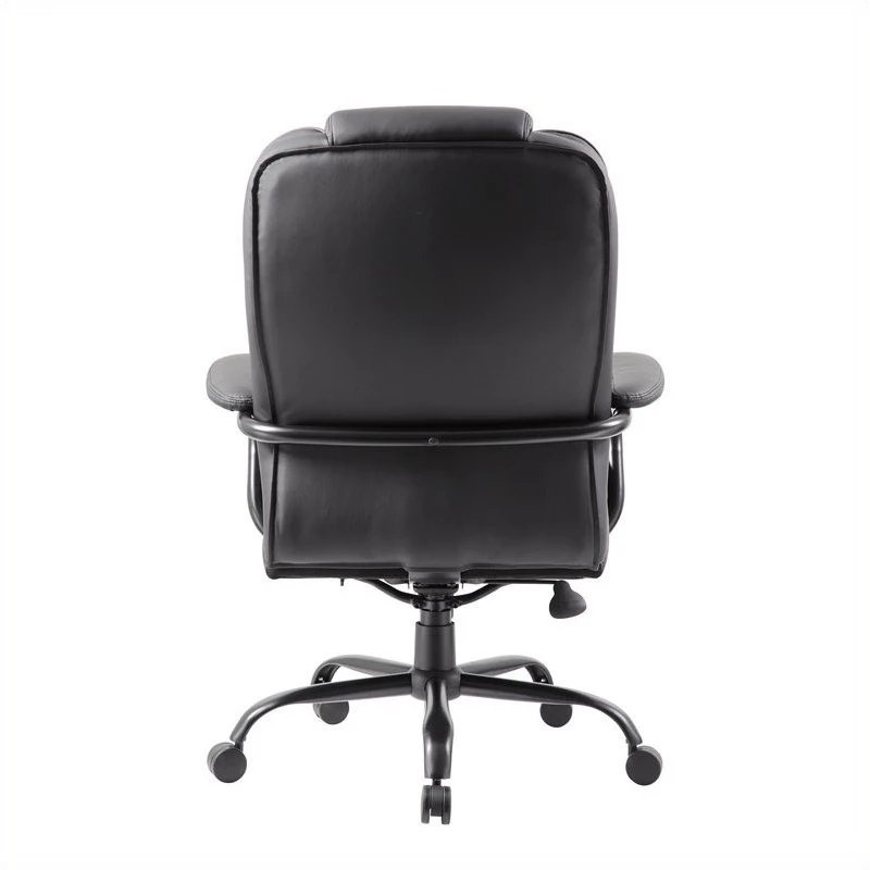 Scranton & Co Faux Leather Heavy Duty Executive Office Chair In Black 5 Scranton & Co Faux Leather Heavy Duty Executive Office Chair In Black - Image 3