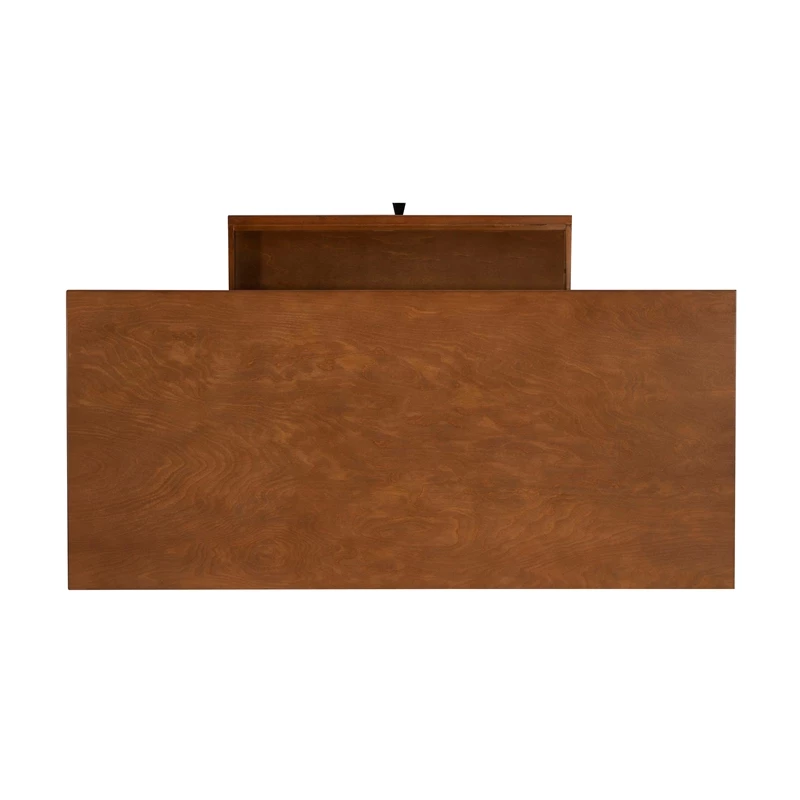 Linon Samantha Wood One Drawer Desk In Brown 15 Linon Samantha Wood One Drawer Desk In Brown - Image 13