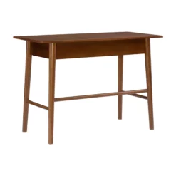 Linon Samantha Wood One Drawer Desk In Brown 36 Linon Samantha Wood One Drawer Desk In Brown -CYMAX Sales 1814276 55 L