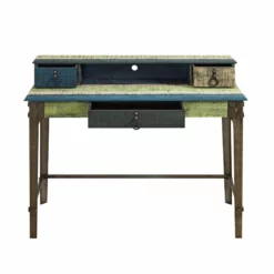 Bowery Hill Writing Desk In Colorful -CYMAX Sales 1815616 7 L