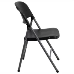 Bowery Hill Folding Chair In Black 8 Bowery Hill Folding Chair In Black -CYMAX Sales 1816811 2 L