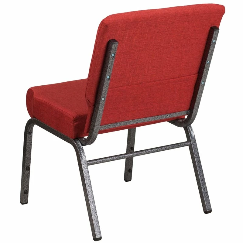 Bowery Hill Church Chair In Red 4 Bowery Hill Church Chair In Red - Image 2