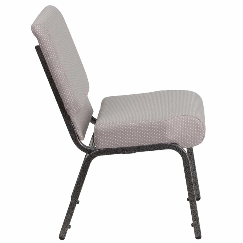 Bowery Hill Church Chair In Gray 4 Bowery Hill Church Chair In Gray - Image 2