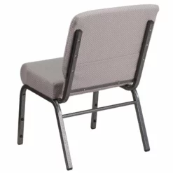 Bowery Hill Church Chair In Gray 8 Bowery Hill Church Chair In Gray -CYMAX Sales 1816964 2 L