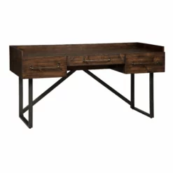 Bowery Hill Writing Desk In Brown
