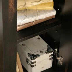 Pemberly Row Computer Desk With Hutch In Char Pine -CYMAX Sales 1820011 23 L