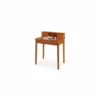 Pemberly Row Solid Wood Writing Desk With Hutch In Honey -CYMAX Sales 1820243 L