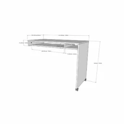 Nexera Essentials 2 Piece Home Office Set Natural Maple & White 15 Nexera Essentials 2 Piece Home Office Set Natural Maple & White -CYMAX Sales 1822488 3 L