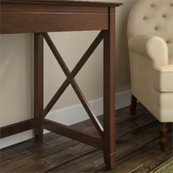 Bush Furniture Key West 48W Writing Desk With Lateral File Cabinet In Gray -CYMAX Sales 1822541 2 L 1