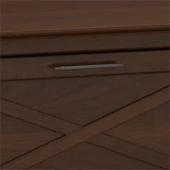 Bush Furniture Key West 48W Writing Desk With Lateral File Cabinet In Gray -CYMAX Sales 1822541 4 L 1