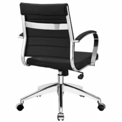 Hawthorne Collection Modern Mid Back Office Chair In Black -CYMAX Sales 1823699 2 L