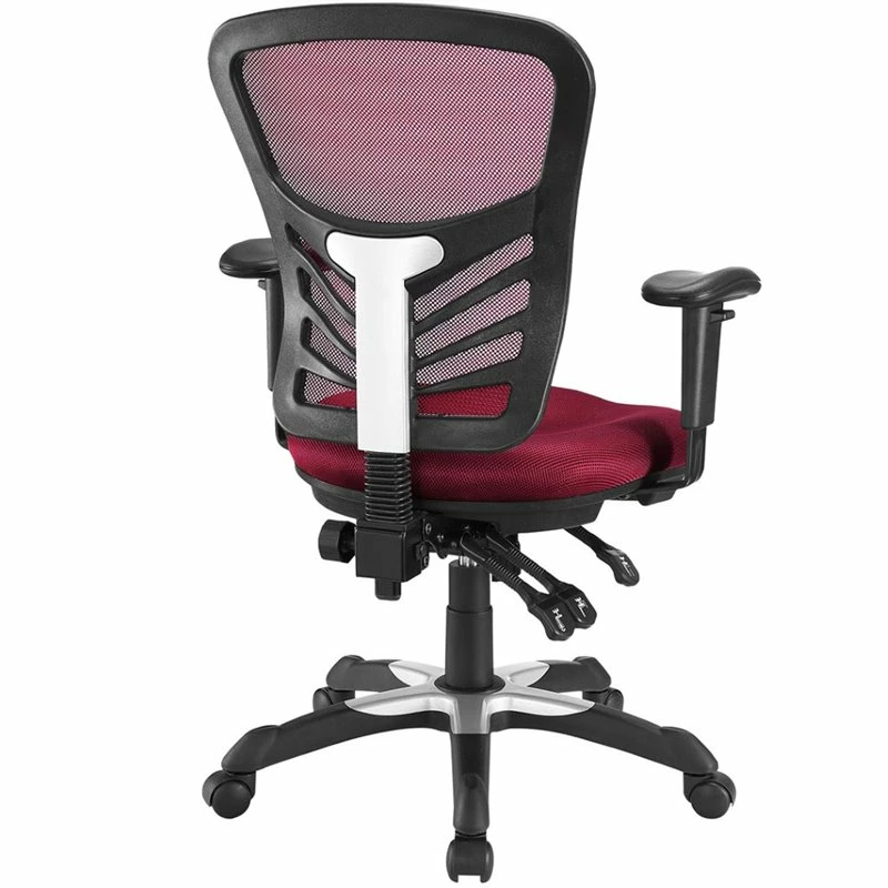 Hawthorne Collection Mesh Fabric Office Chair In Gray 9 Hawthorne Collection Mesh Fabric Office Chair In Gray - Image 7