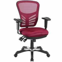 Hawthorne Collection Mesh Fabric Office Chair In Gray 22 Hawthorne Collection Mesh Fabric Office Chair In Gray -CYMAX Sales 1823718 L