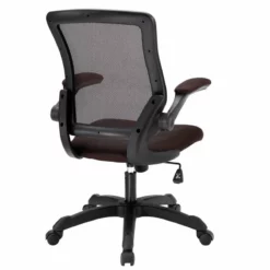 Hawthorne Collections Modern Mesh Fabric Office Chair In Brown -CYMAX Sales 1823719 7 L 2