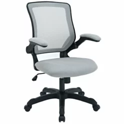 Hawthorne Collection Mesh Office Chair In Gray -CYMAX Sales 1823720 L