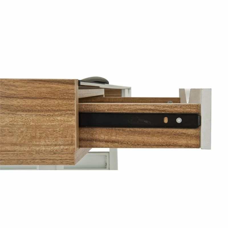 Scranton & Co Contemporary Wood Compact Computer Desk In Walnut 13 Scranton & Co Contemporary Wood Compact Computer Desk In Walnut - Image 11