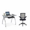 2 Piece Office Set With Computer Desk And Chair 2 2 Piece Office Set With Computer Desk And Chair -CYMAX Sales 1827715 L
