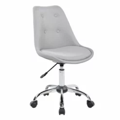 2 Piece Modern Office Set With Desk And Chair In Neutral Colors -CYMAX Sales 1827721 2 L