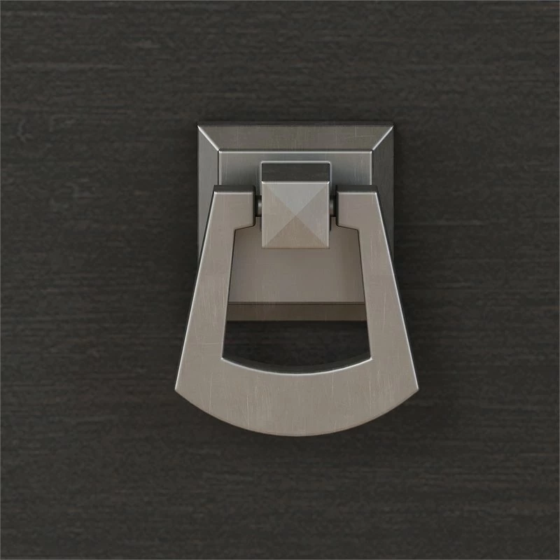 Bush Salinas Mission Desk 4-Piece Engineered Wood Office Suite In Antique White 5 Bush Salinas Mission Desk 4-Piece Engineered Wood Office Suite In Antique White - Image 3