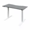 Furniture Of America Seantay Metal Adjustable Short Desk With USB In Gray