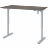 Bestar 60" Electric Adjustable Standing Desk In Bark Gray