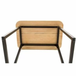 Boraam Aero 2 Piece Writing Desk Set In Natural And Black -CYMAX Sales 1845175 41 L