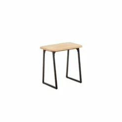 Boraam Aero 2 Piece Writing Desk Set In Natural And Black -CYMAX Sales 1845175 45 L