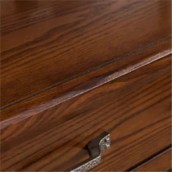 Leick Riley Holliday Corner Computer Desk In Rustic Autumn -CYMAX Sales 1845336 20 L