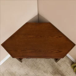 Leick Riley Holliday Corner Computer Desk In Rustic Autumn -CYMAX Sales 1845336 22 L