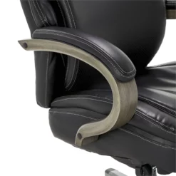 La-Z-Boy Hyland Executive Office Chair With AIR Technology Jet Black -CYMAX Sales 1849326 15 L