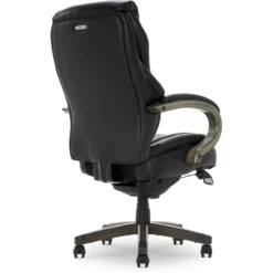 La-Z-Boy Hyland Executive Office Chair With AIR Technology Jet Black -CYMAX Sales 1849326 22 L