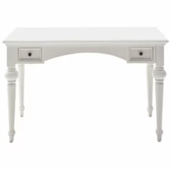 NovaSolo Provence Writing Desk In Pure White 10 NovaSolo Provence Writing Desk In Pure White -CYMAX Sales 1849494 2 L