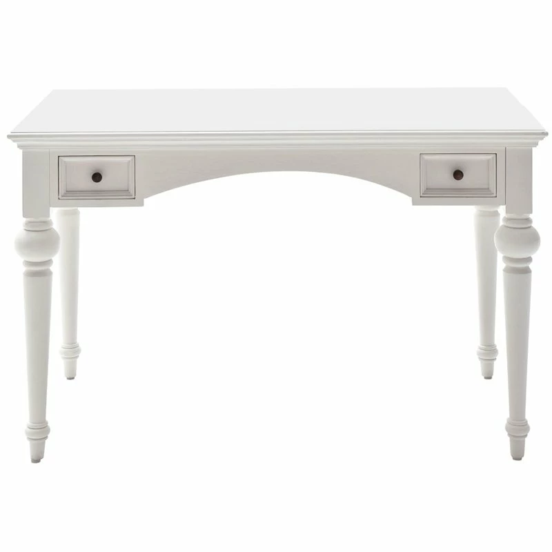NovaSolo Provence Writing Desk In Pure White 5 NovaSolo Provence Writing Desk In Pure White - Image 3