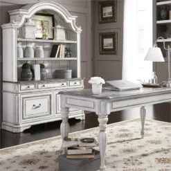 Magnolia Manor White Writing Desk -CYMAX Sales 1886585 4 L